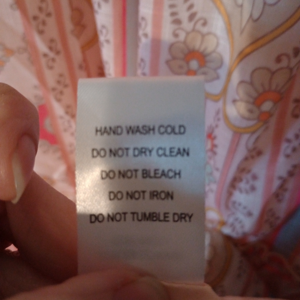 Davi & Dani Pink Coral Patterned Sleeveless Maxi Dress with Lining Size Medium - Picture 14 of 14